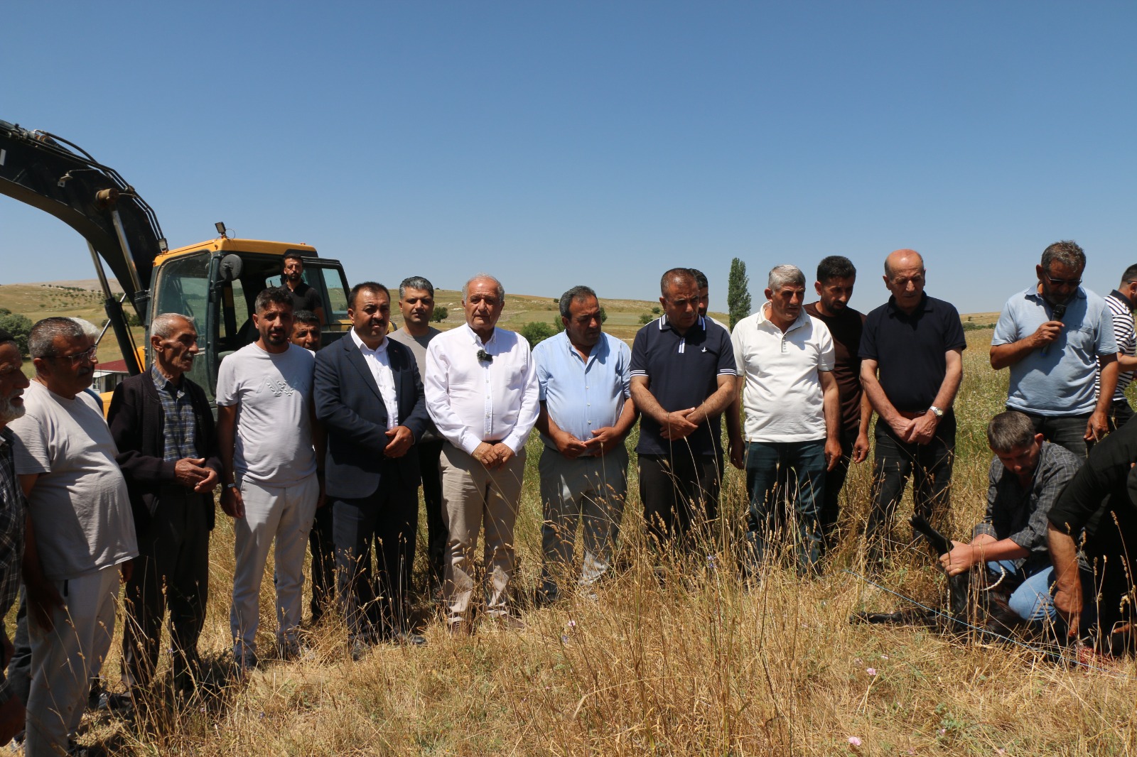 Delihasanyurdu Mahallesi’nde Taziye Evi İçin İlk Kazma Vuruldu